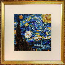 «Звездная ночь» Ван Гог.