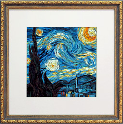«Звездная ночь» Ван Гог.